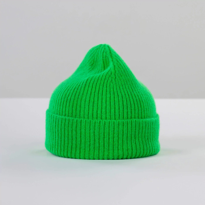 Beanie Neon Green - Le Bonnet