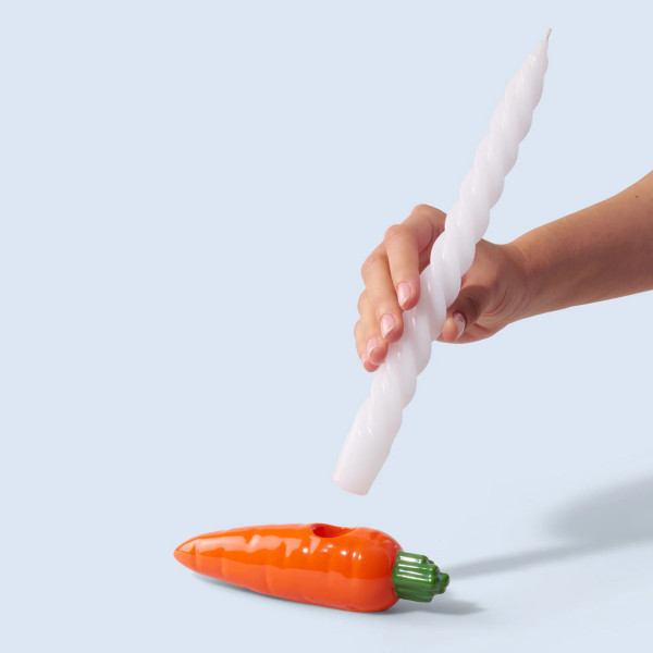 Bougeoir Carotte - Fluid Market Bougeoir Carotte - Fluid Market