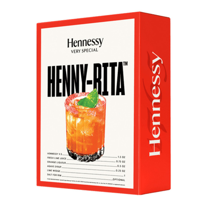 Cognac Hennessy VS Coffret Henny-Rita avec shaker – 70cl Cognac Hennessy VS Coffret Henny-Rita avec shaker – 70cl