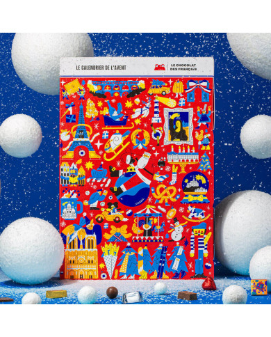 Calendrier de l'Avent France - Le Chocolat des Français Calendrier de l'Avent France - Le Chocolat des Français
