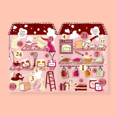 Calendrier de l'Avent - La Chambre aux Confitures