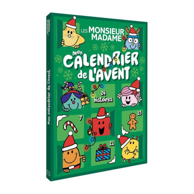 Les Monsieur Madame : Calendrier de l'Avent : 24 histoires (édition 2025)