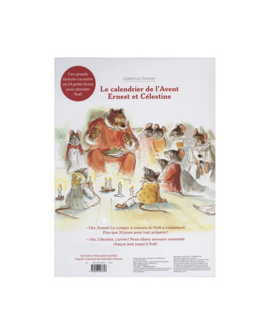 Ernest et Célestine : Le calendrier de l'Avent
