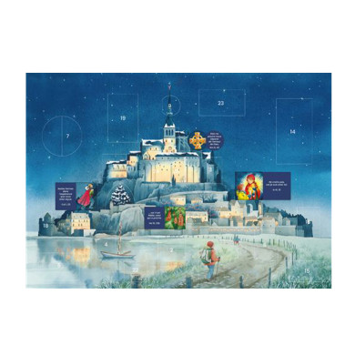 Calendrier de l'Avent Mont Saint-Michel