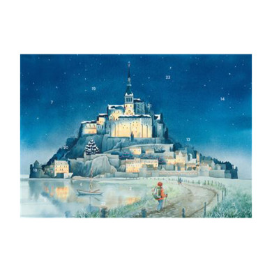 Calendrier de l'Avent Mont Saint-Michel