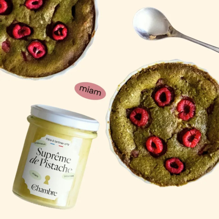Suprême de Pistache : La pâte à tartiner irrésistible 200g Suprême de Pistache : La pâte à tartiner irrésistible 200g