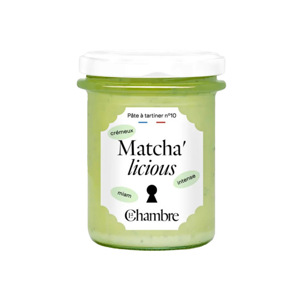 Matcha'licious – Pâte à Tartiner Chocolat Blanc & Matcha - 200g Matcha'licious – Pâte à Tartiner Chocolat Blanc & Matcha - 200g