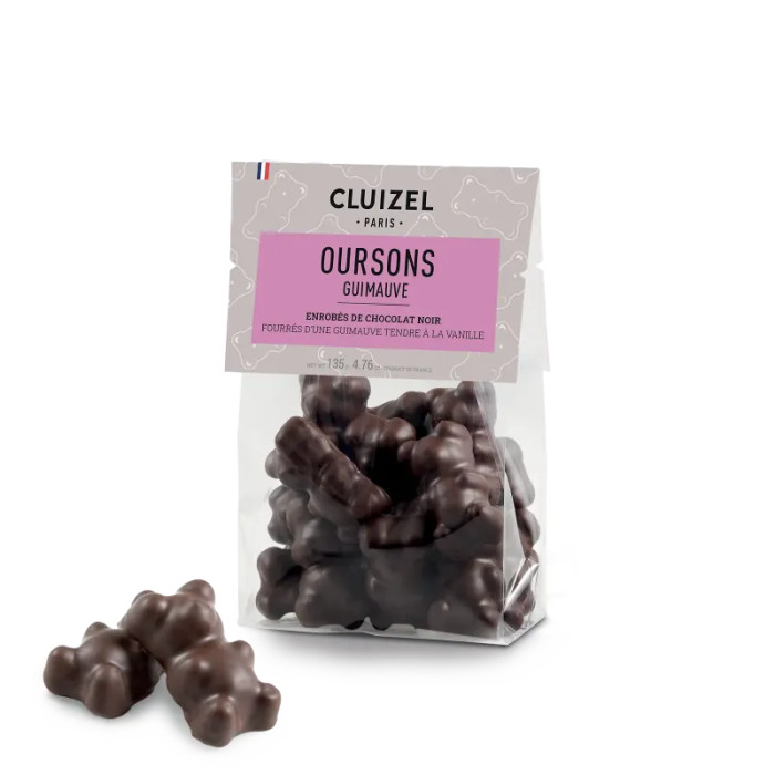 Oursons Guimauve chocolat noir 135g