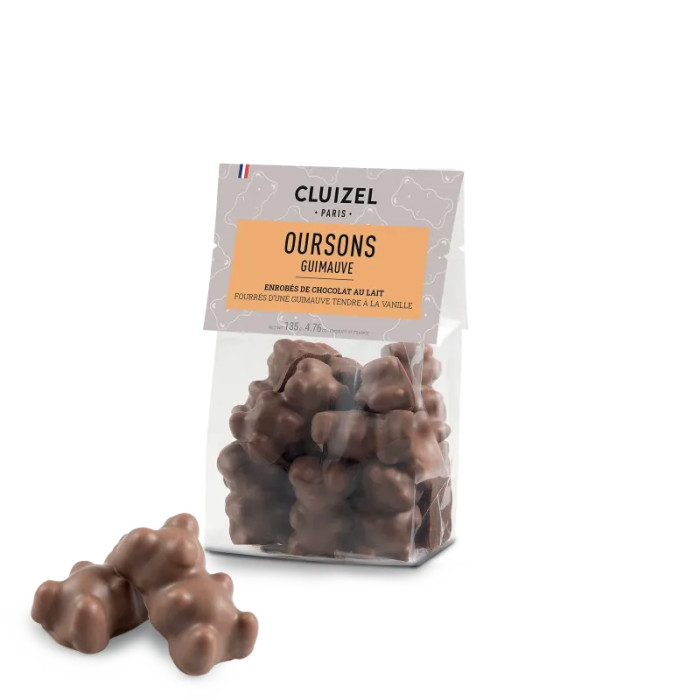 Oursons Guimauve chocolat au lait 135g Oursons Guimauve chocolat au lait 135g