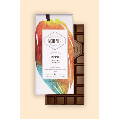 Chocolat noir 70% Tanzanie 75g