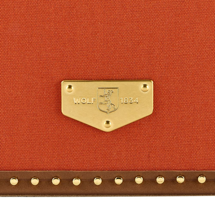 Ida Trunk Jewellery Box Orange