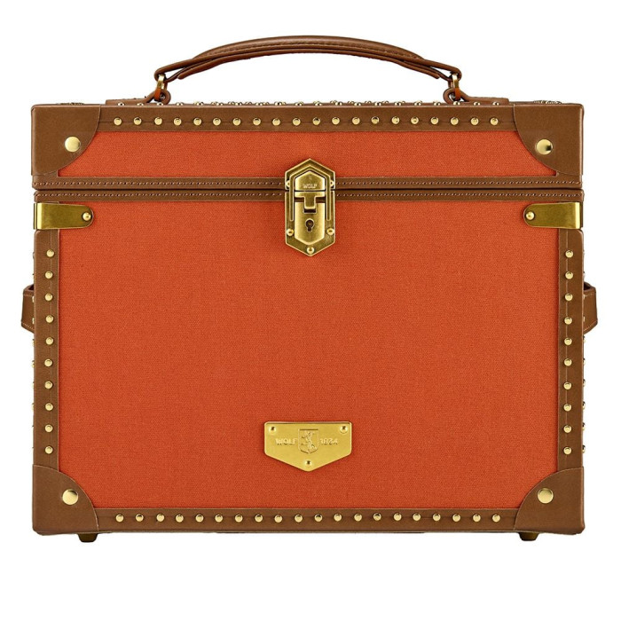 Ida Trunk Jewellery Box Orange