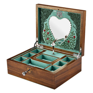 Ballet Musical Jewellery Box – Sleeping Beauty Walnut Wood