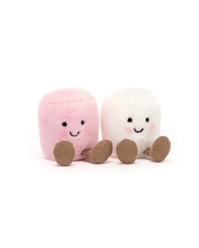 Amuseables Pink and White Marshmallows - Jellycat