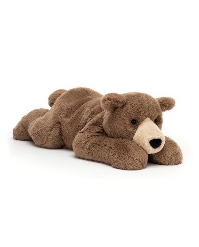 Woody Bear Lying - Jellycat