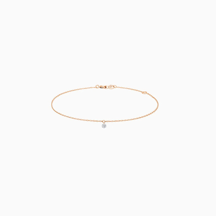 Bracelet Diamant en Or Rose 0,07 carat