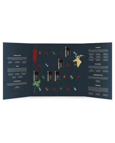 Calendrier de l'Avent - Le Monde des Whiskies Coffret 25 x 2cl