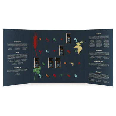 Calendrier de l'Avent - Le Monde des Whiskies Coffret 25 x 2cl