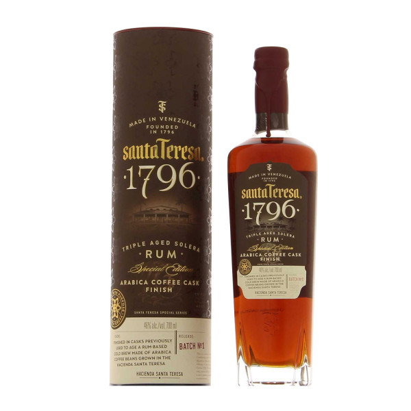 Rhum Santa Teresa Arabica Coffee Cask Finish - 70cl