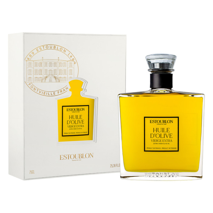 Flacon couture - Huile d'Olive Vierge Extra 75cl - Estoublon