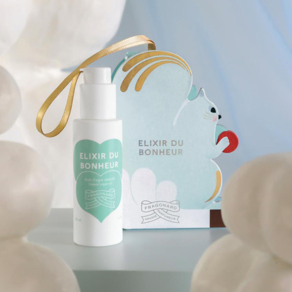 Boîte à suspendre Huile d'Argan - Elixir du Bonheur - 100ml