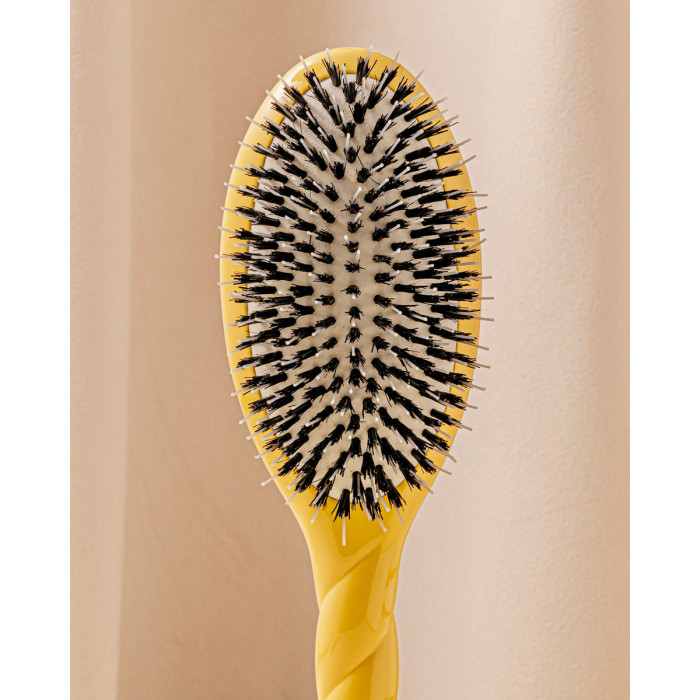 N.02 La Brosse Démêlante & Soin l'Indispensable Jaune Safran