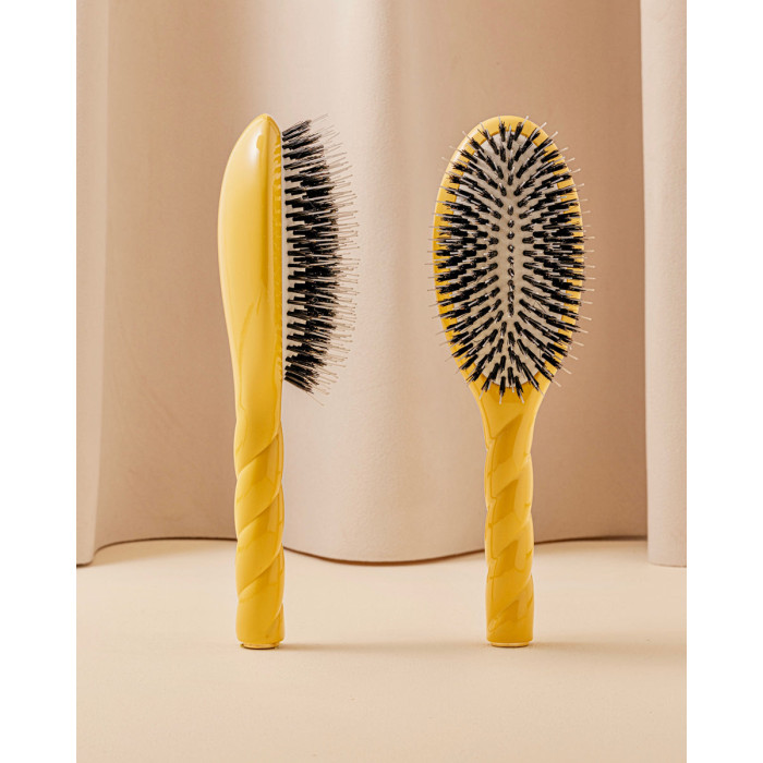 N.02 La Brosse Démêlante & Soin l'Indispensable Jaune Safran