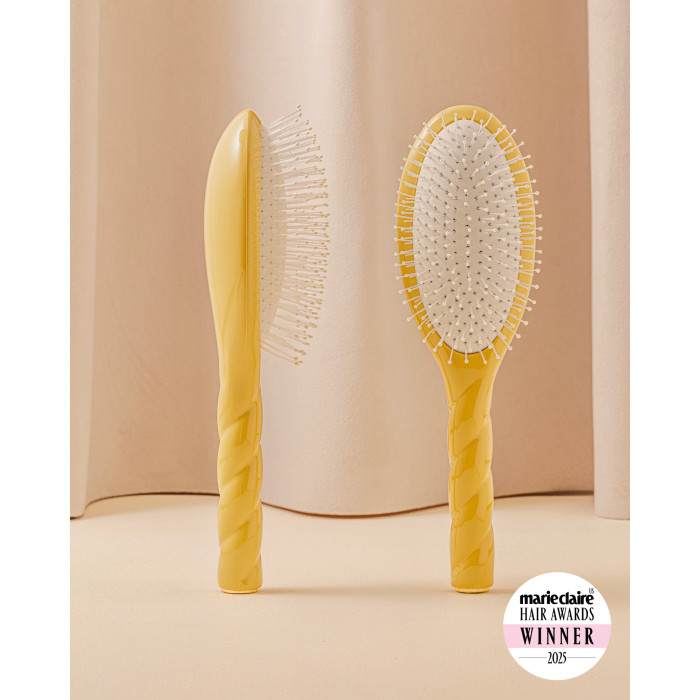 N.04 La Brosse Démêlante & Massante La Miracle Jaune Safran