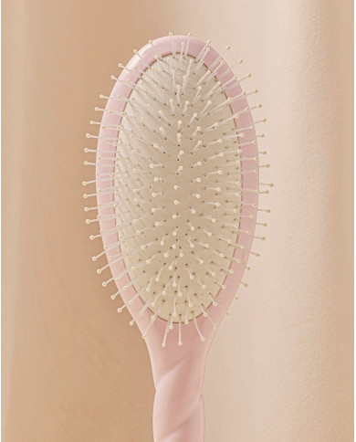 N.04 The Massaging Detangling HairBrush The Miracle Pink