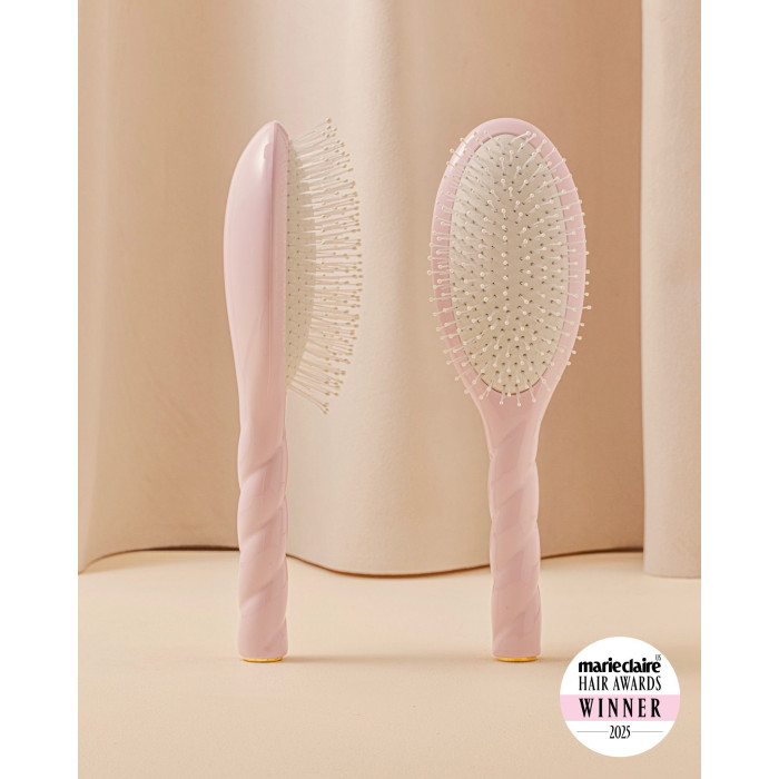 N.04 La Brosse Démêlante & Massante La Miracle Rose Lilas