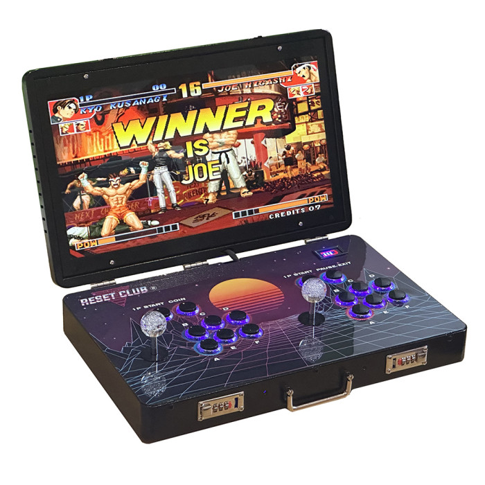 Gaming Suitcase with 5000 Built-in Arcade Games