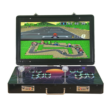 Gaming Suitcase with 5000 Built-in Arcade Games