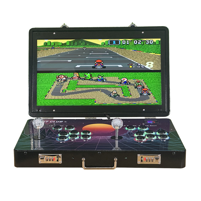 Gaming Suitcase with 5000 Built-in Arcade Games