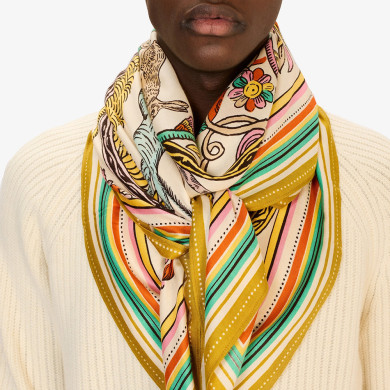 Carré 130 - Chance Inoui - Multicolore - Inoui Éditions