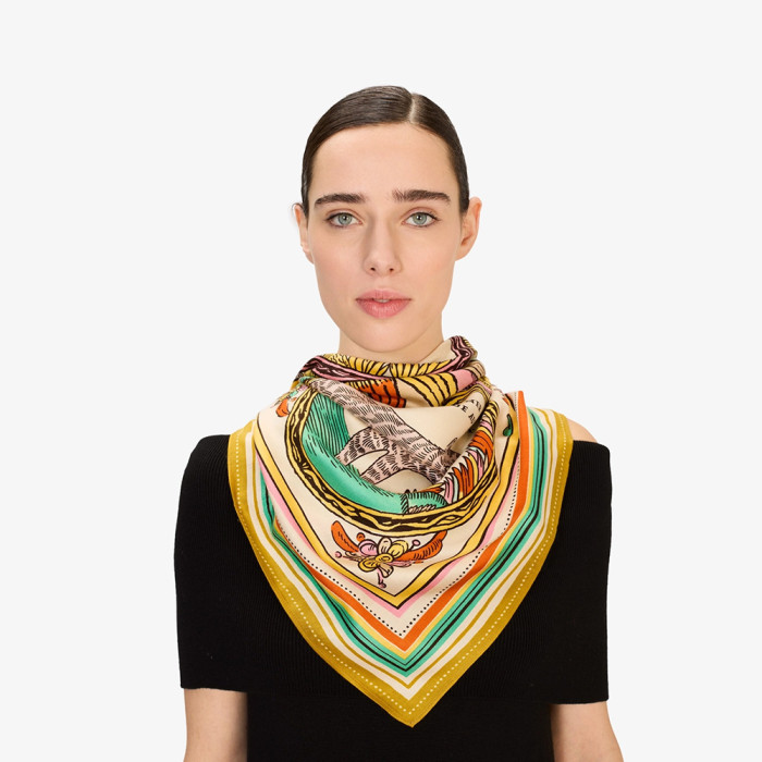 Carré 130 - Chance Inoui - Multicolore - Inoui Éditions