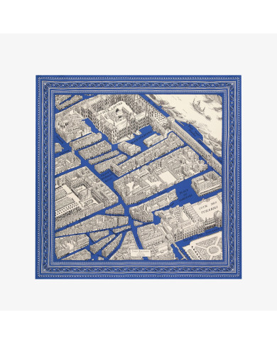 Carré 100 - Louvre - Bleu - Inoui Éditions