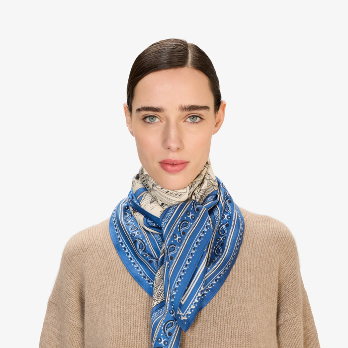 Carré 100 - Louvre - Bleu - Inoui Éditions