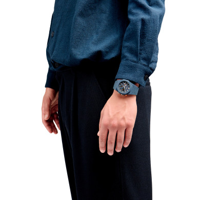 Neptune Blue Polychrono 40.5mm