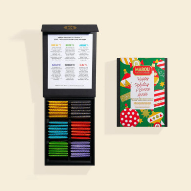 Coffret 36 napolitains Noël 144g - Marou