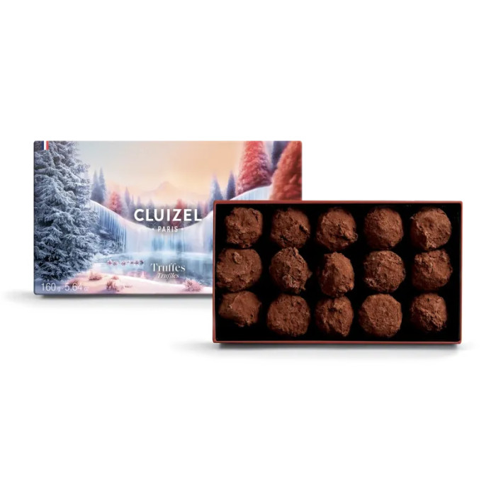 Coffret Truffes Noël 160g - Cluizel