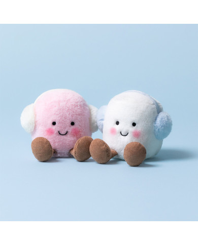 Amuseables Toastie Pink and White Marshmallows - Jellycat