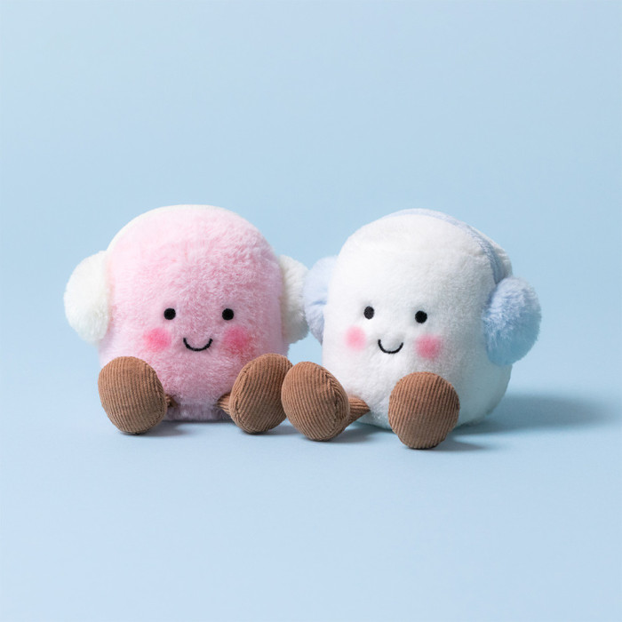 Amuseables Toastie Pink and White Marshmallows - Jellycat