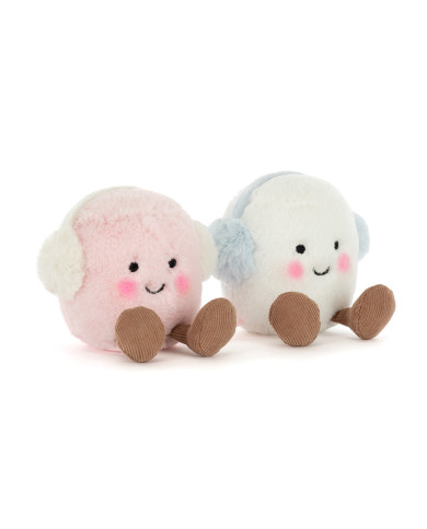 Amuseables Toastie Pink and White Marshmallows - Jellycat