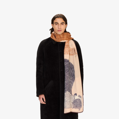 Écharpe 100 - Toutou - Nude - Inoui Éditions