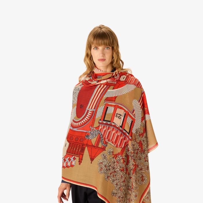 Écharpe 100 - Nicolas - Rouge - Inoui Éditions