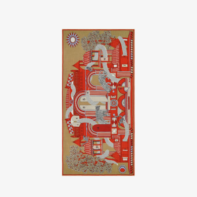 Écharpe 100 - Nicolas - Rouge - Inoui Éditions