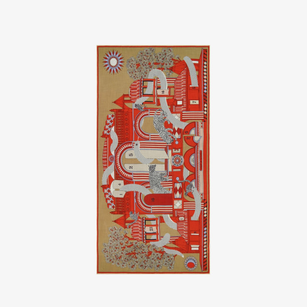 Écharpe 100 - Nicolas - Rouge - Inoui Éditions