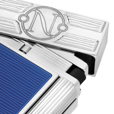 Ligne 2 Briquet laqué - 20'000 Lieues sous les mers - Bleu Gulf Stream