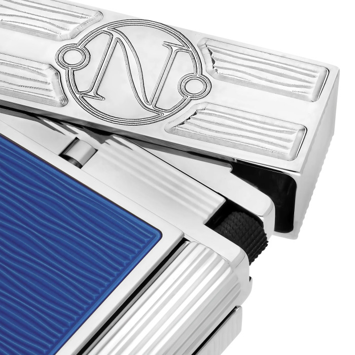 Ligne 2 Briquet laqué - 20'000 Lieues sous les mers - Bleu Gulf Stream