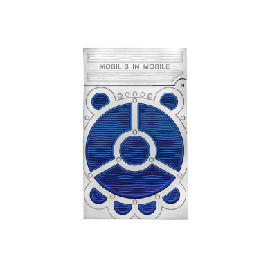 Ligne 2 Briquet laqué - 20'000 Lieues sous les mers - Bleu Gulf Stream